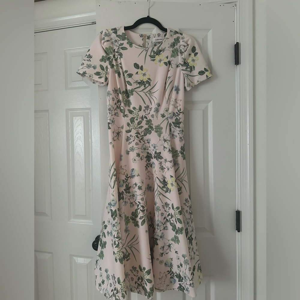 Calvin Klein floral Dress